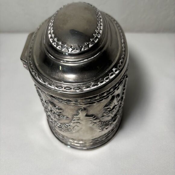 Vintage Silver Plate Trinket Jewelry Case - Picture 11 of 12
